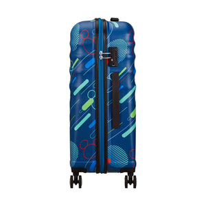 American Tourister WAVEBREAKER- MICKEY BLUE 28" SPINNER LARGE